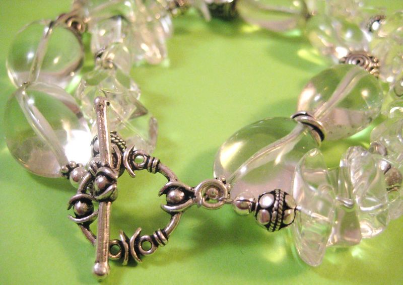 Sphatik (Clear Quartz) Beads